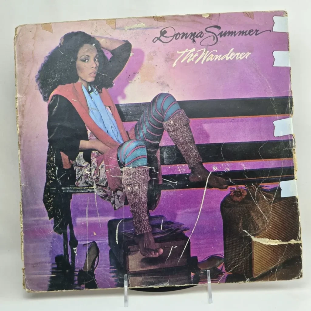 Donna Summer The Wanderer vinyl album cover by Remates Narvaja