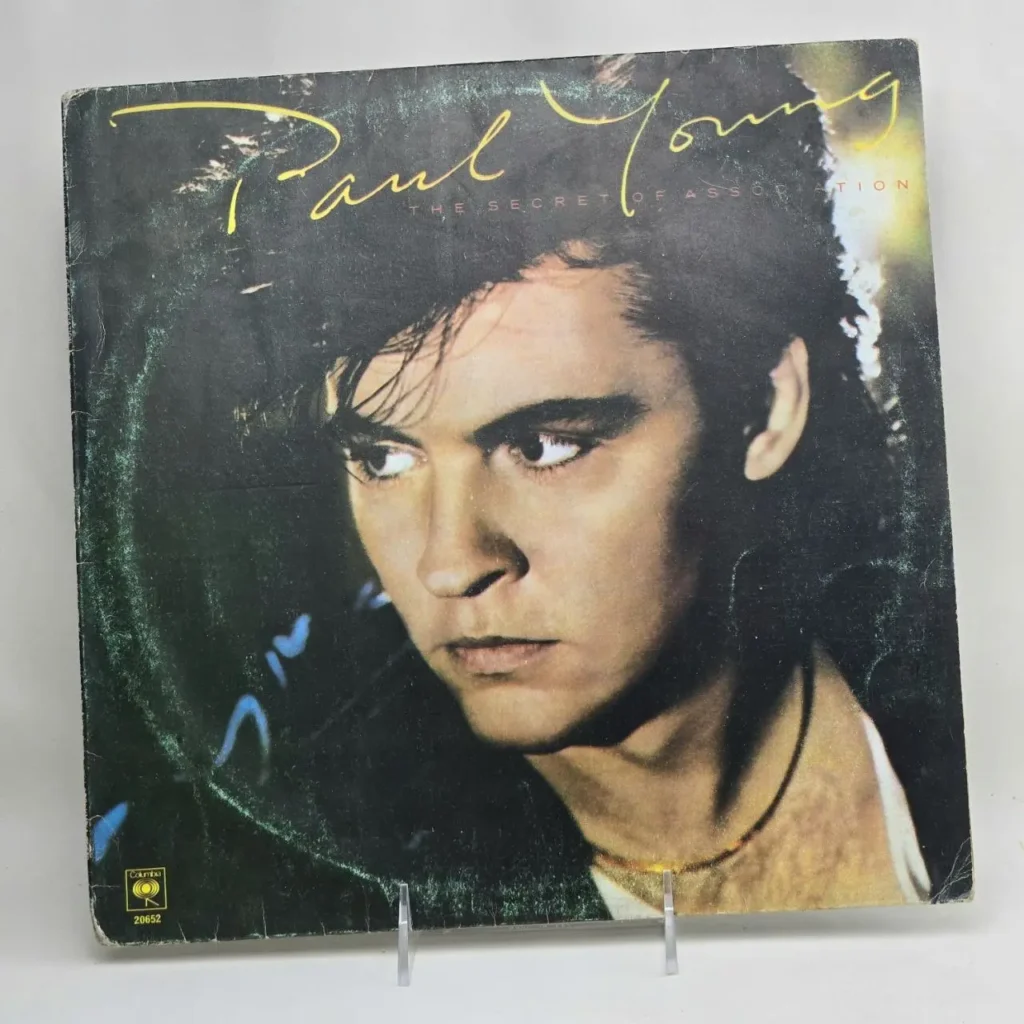 Portada del álbum Paul Young The Secret of Association. by Remates Narvaja