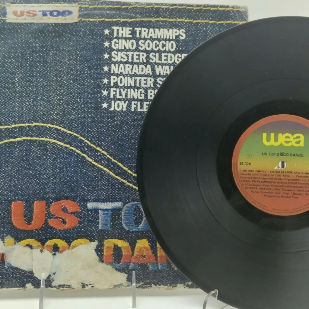Disco de vinilo US Top Disco Dance con Sister Sledge. by Remates Narvaja
