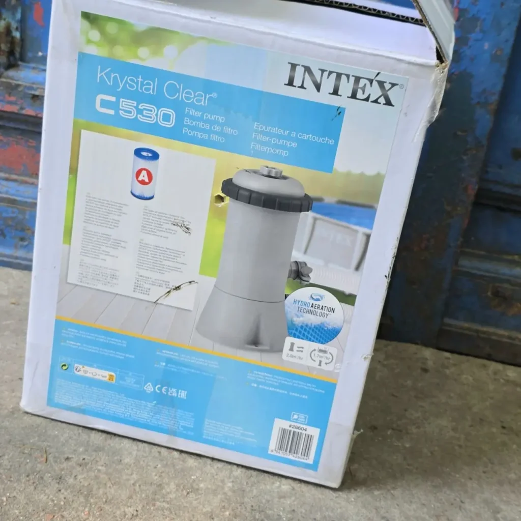 Bomba de filtro Intex Krystal Clear C530 con cartucho tipo A. by Remates Narvaja