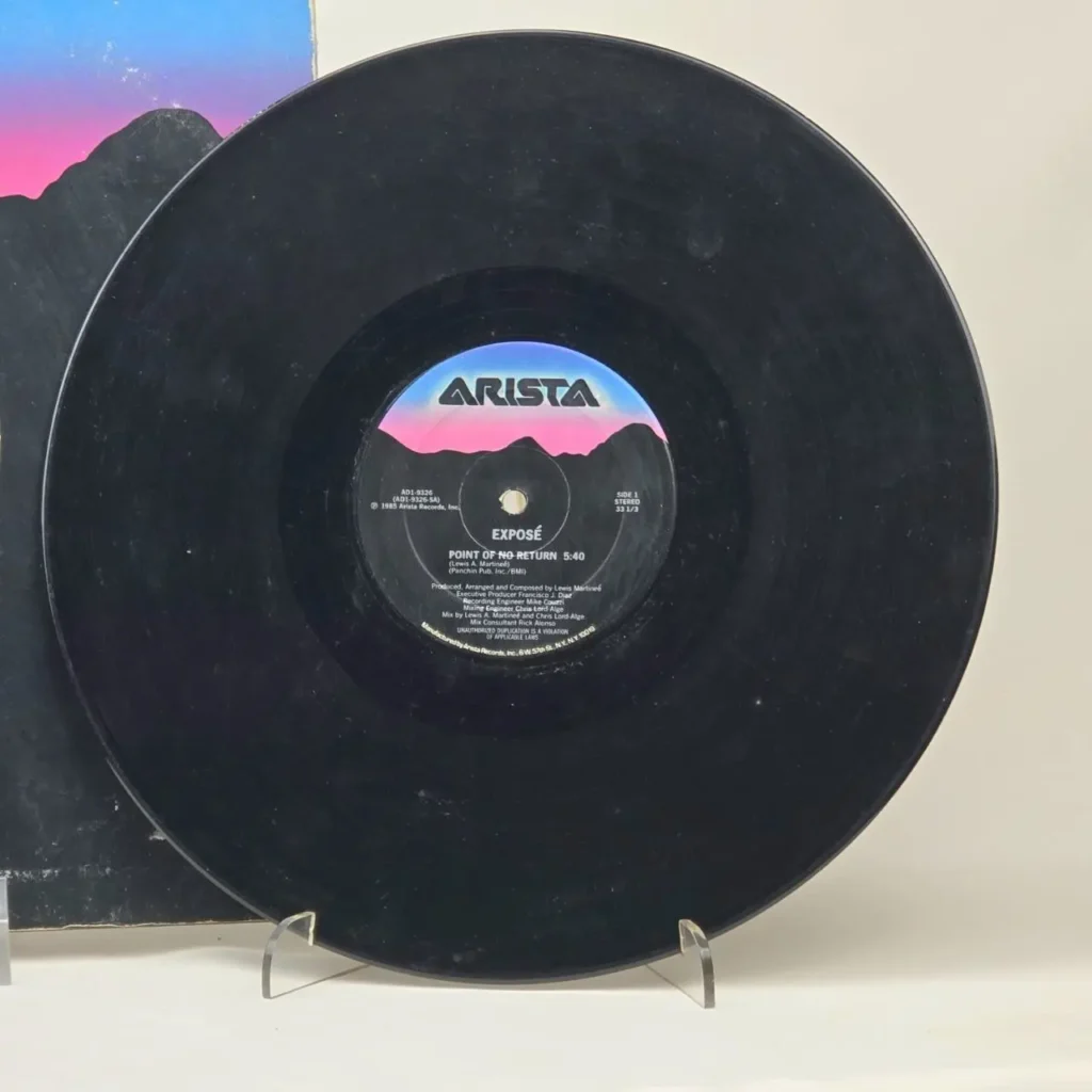 Disco de vinilo Exposé "Point of No Return" 1985 Arista Records. by Remates Narvaja