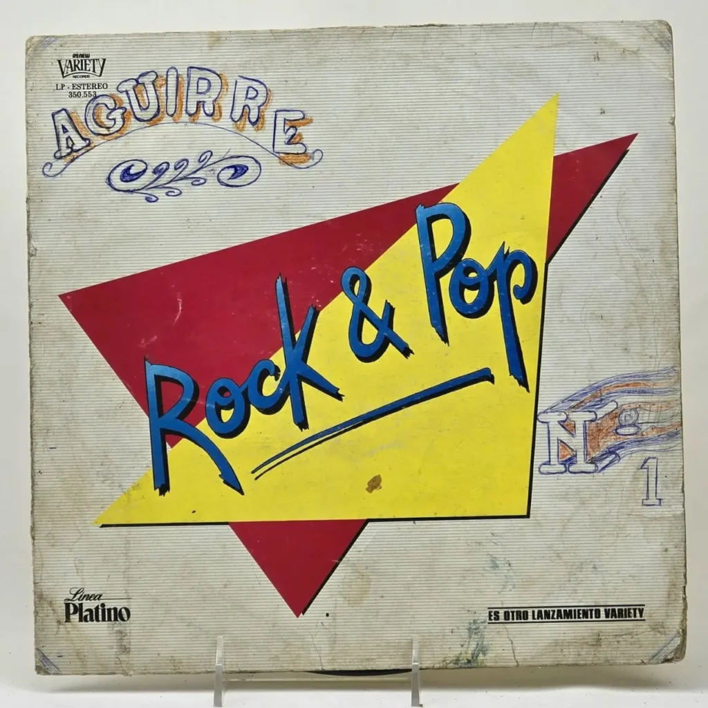 Portada de álbum Aguirre Rock & Pop Nº 1." by Remates Narvaja