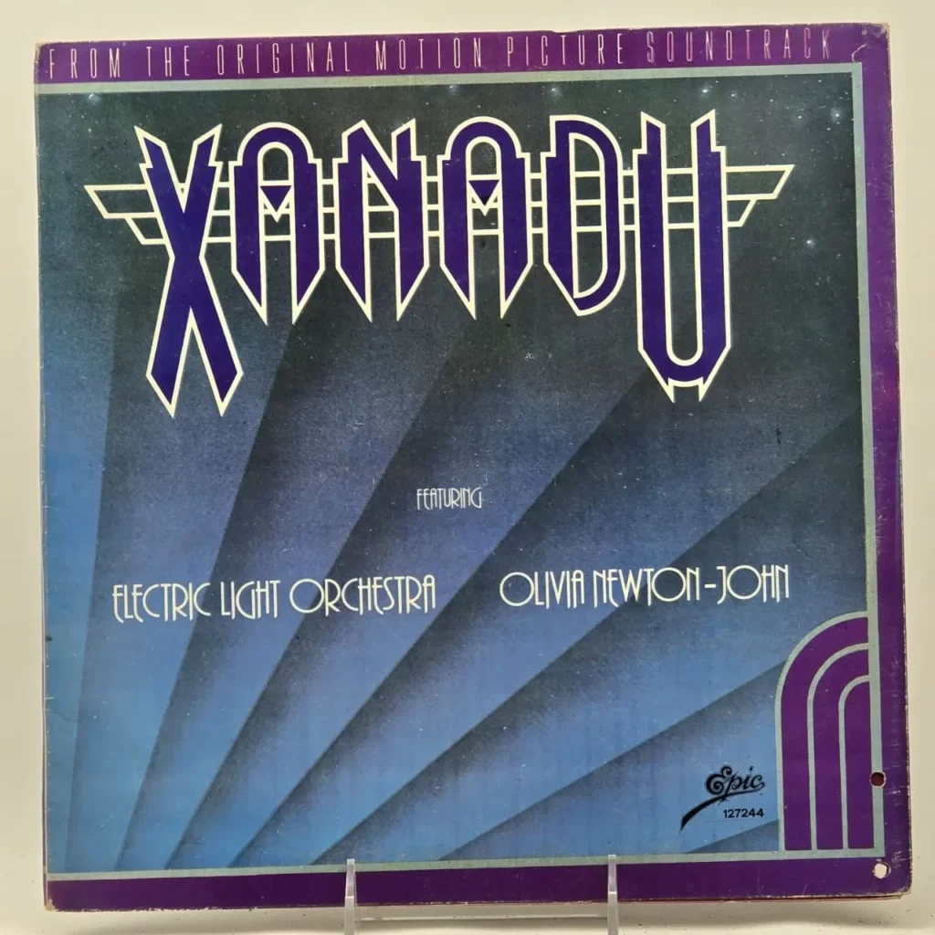 Portada del álbum de la banda sonora de Xanadu con Electric Light Orchestra y Olivia Newton-John. by Remates Narvaja