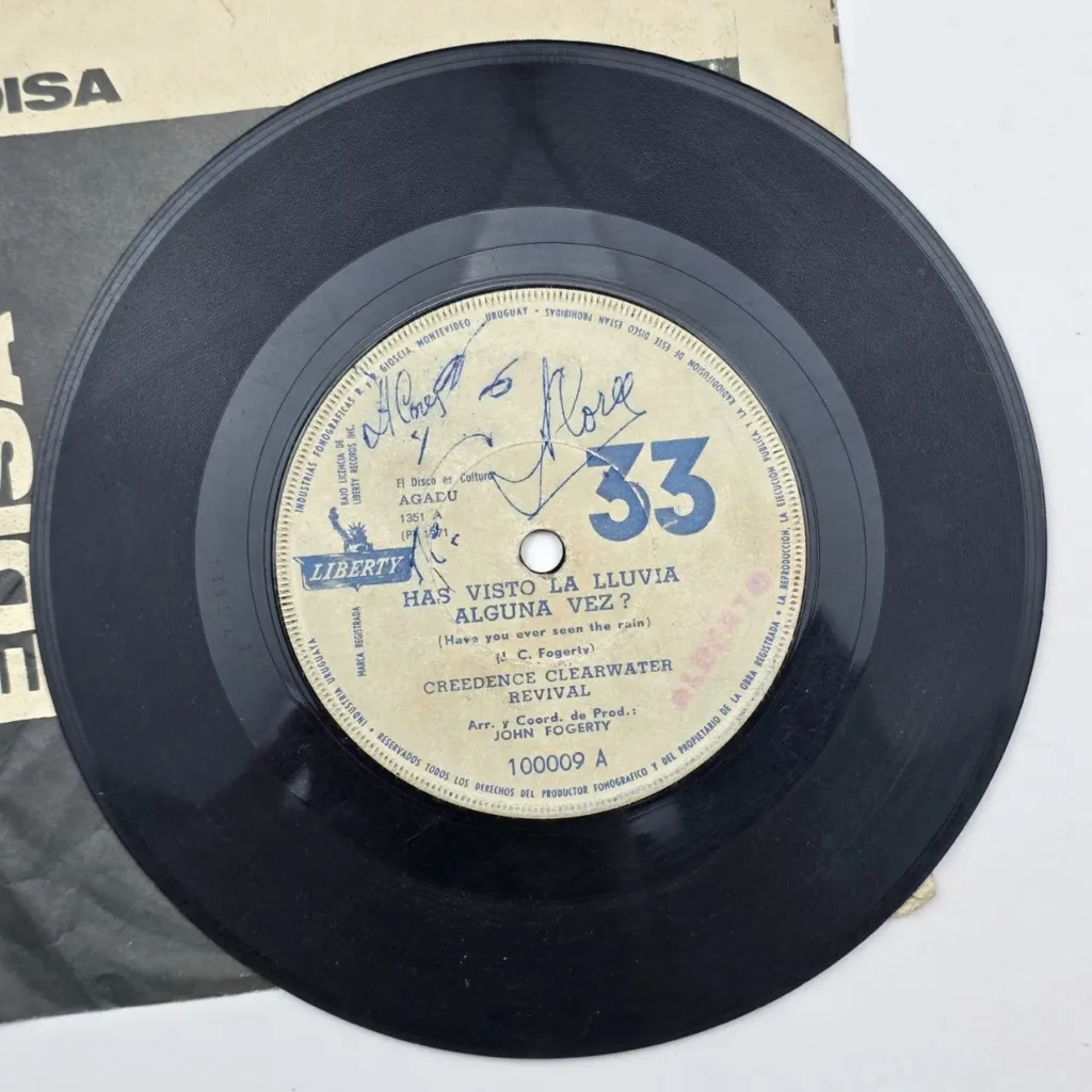 Disco de vinilo 7" Creedence Clearwater Revival "Has Visto La Lluvia Alguna Vez" (Have You Ever Seen The by Remates Narvaja