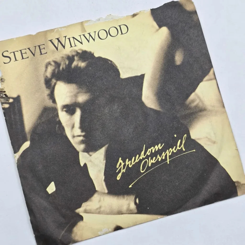 Portada del single Freedom Overspill de Steve Winwood. by Remates Narvaja