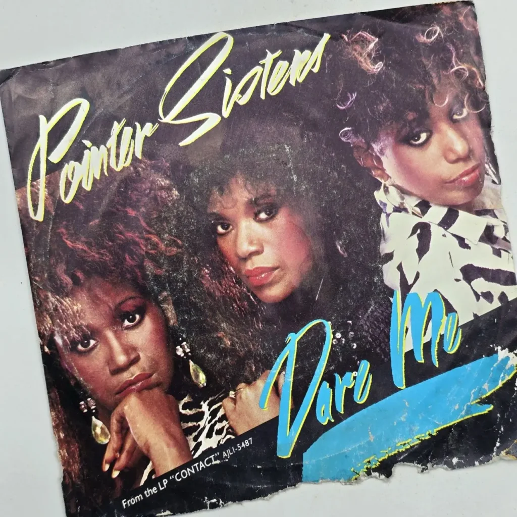 Portada del single "Dare Me" de Pointer Sisters. by Remates Narvaja