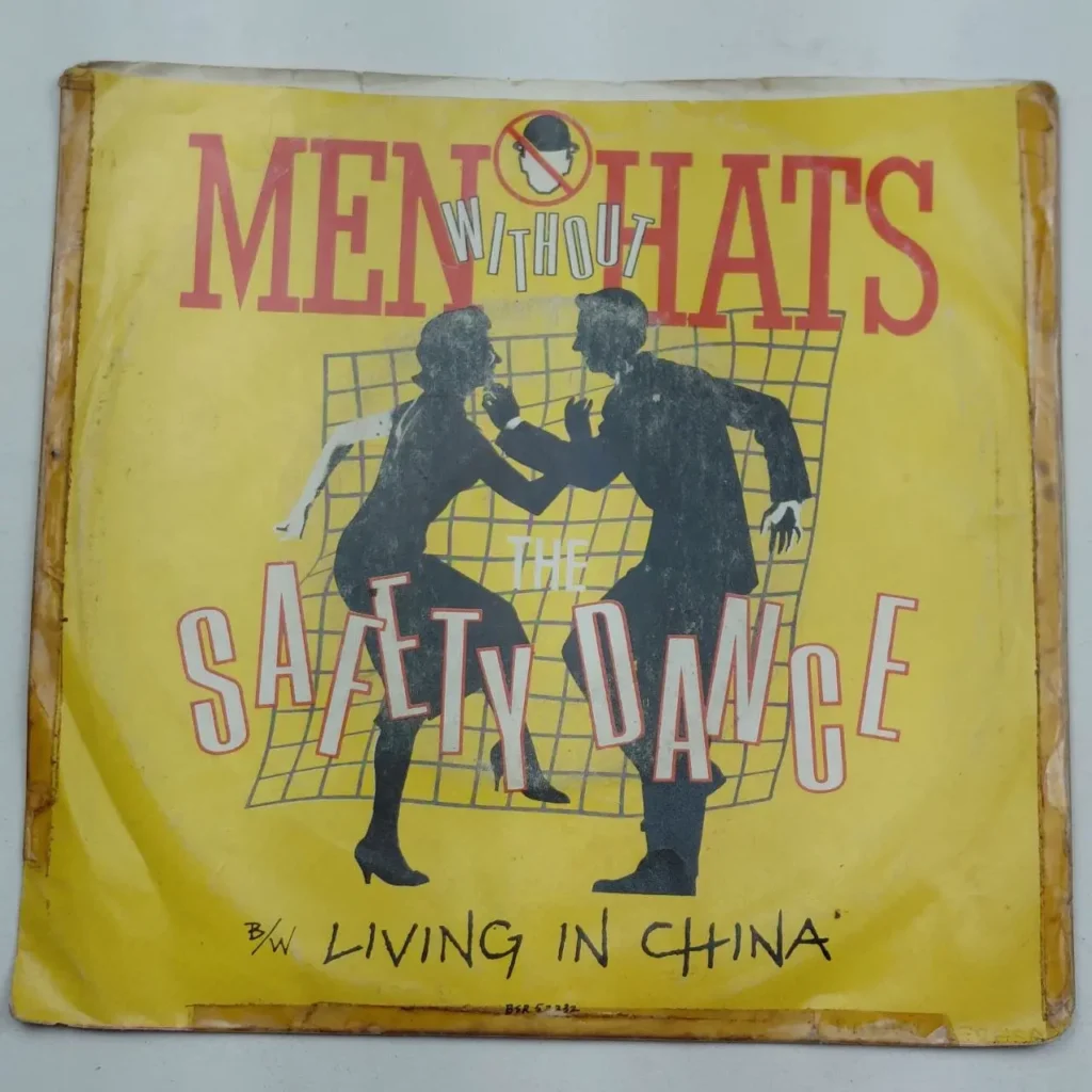 Portada de single de vinilo de Men Without Hats - The Safety Dance. by Remates Narvaja