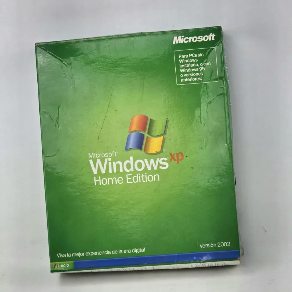 Caja de software Microsoft Windows XP Home Edition versión 2002. by Remates Narvaja