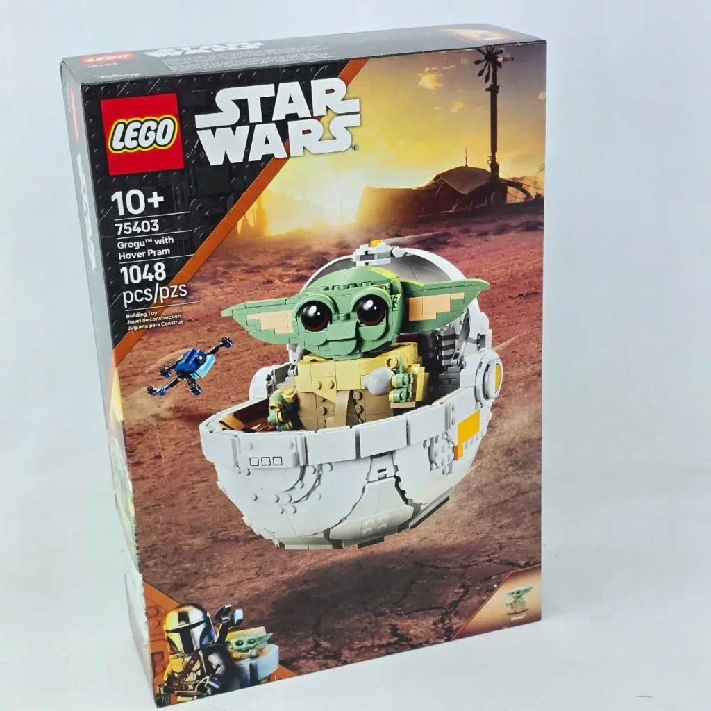 Caja del set LEGO Star Wars 75403 Grogu con Hover Pram. by Remates Narvaja