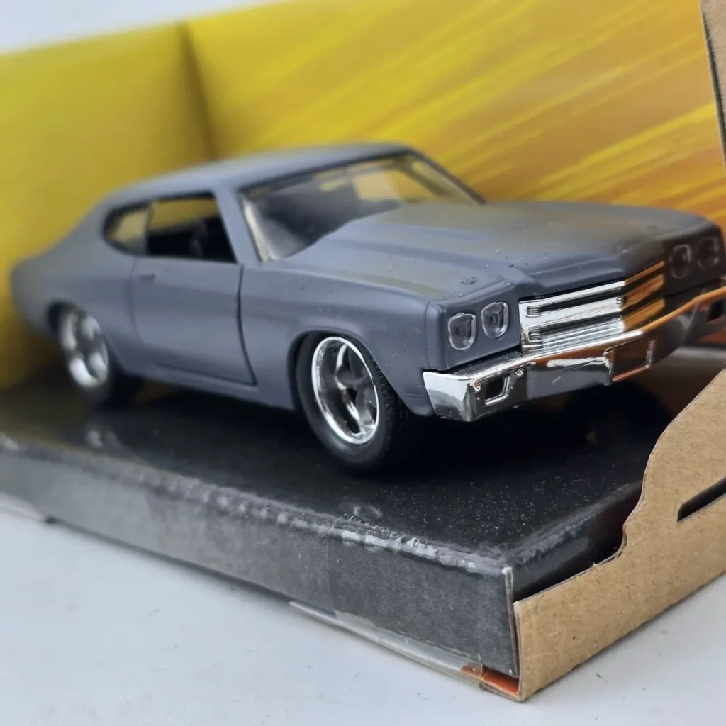 Modelo de coche Chevrolet Chevelle gris mate. by Remates Narvaja