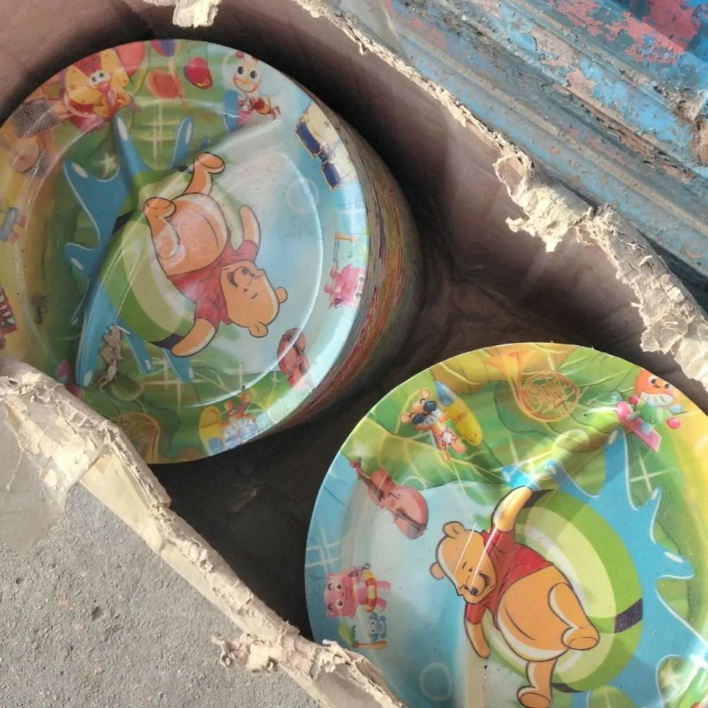 Platos de papel de Winnie the Pooh para fiesta. by Remates Narvaja