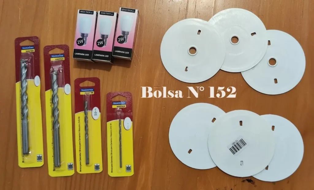 Lámparas LED, brocas para concreto y tapas de plafón. by Remates Narvaja