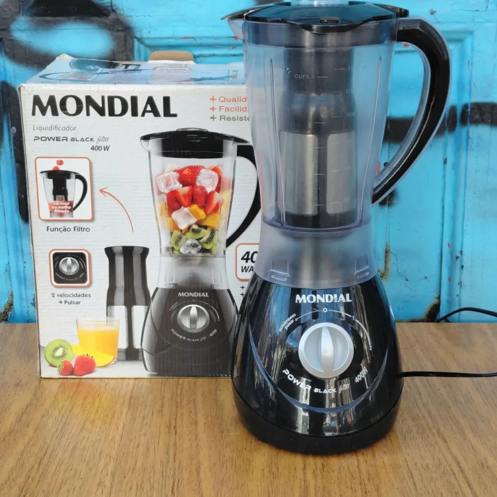 Licuadora Mondial Power Black filter 400W negra con su caja. by Remates Narvaja