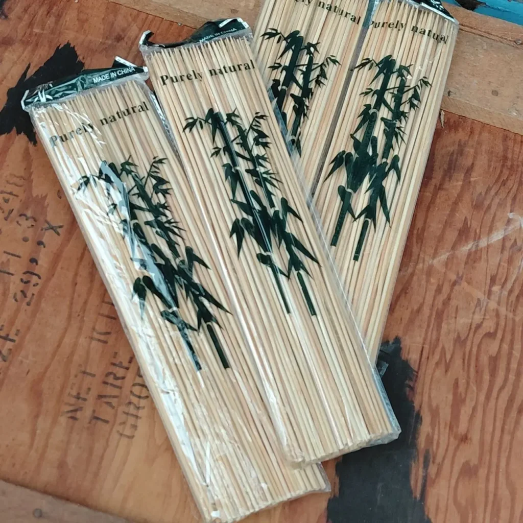 Paquetes de brochetas de bambú "Purely natural". by Remates Narvaja