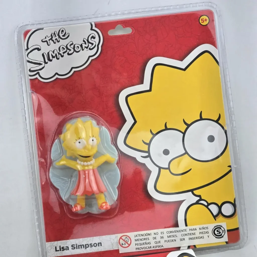 Figura de Lisa Simpson de Los Simpsons en su empaque original. by Remates Narvaja