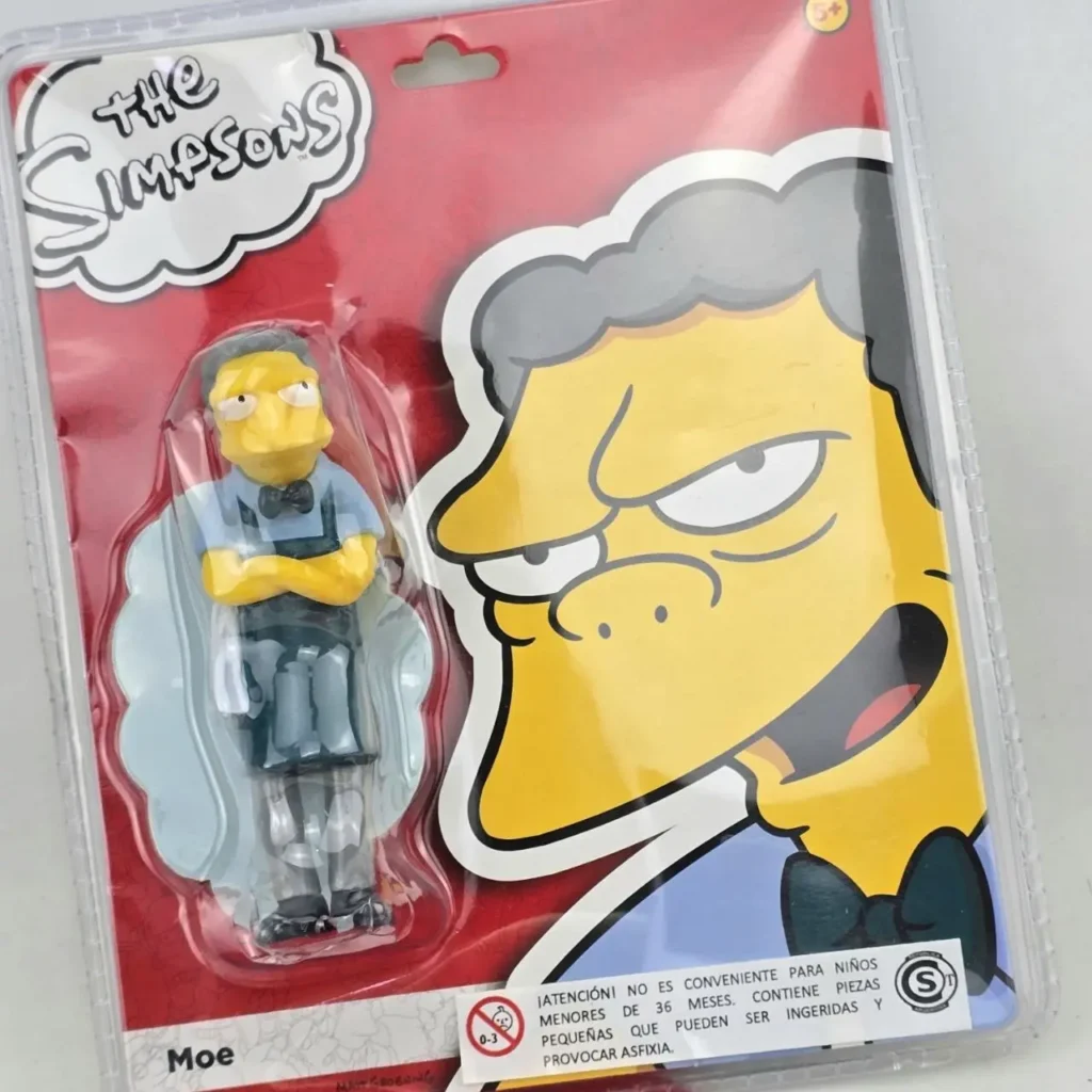 Figura de acción de Moe Szyslak de Los Simpsons en su empaque original. by Remates Narvaja