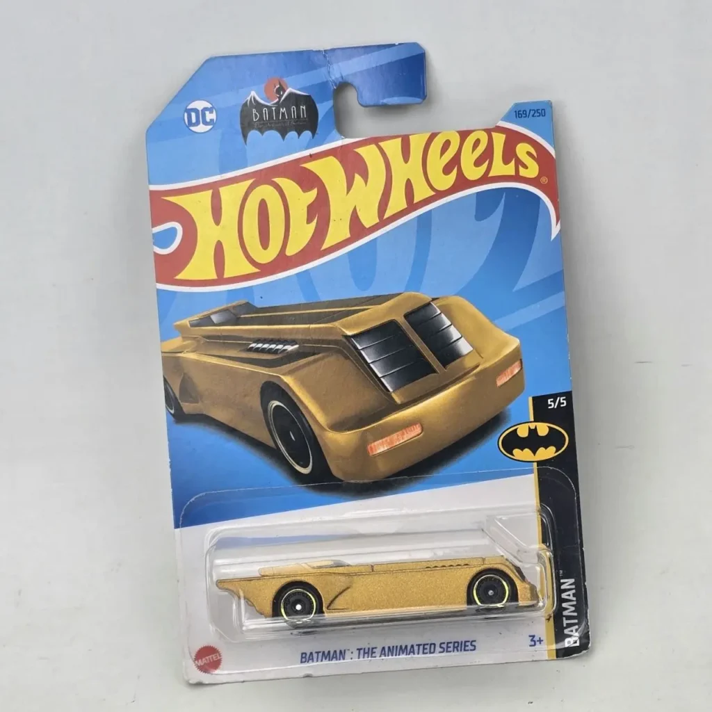 Hot Wheels Batmobile dorado de Batman: La Serie Animada, nuevo en empaque. by Remates Narvaja