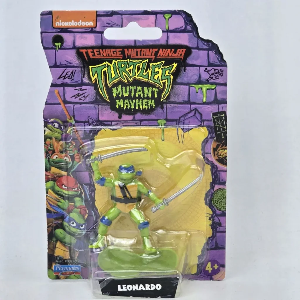 Figura de acción de Leonardo de Teenage Mutant Ninja Turtles Mutant Mayhem, nueva en su empaque. by Remates Narvaja