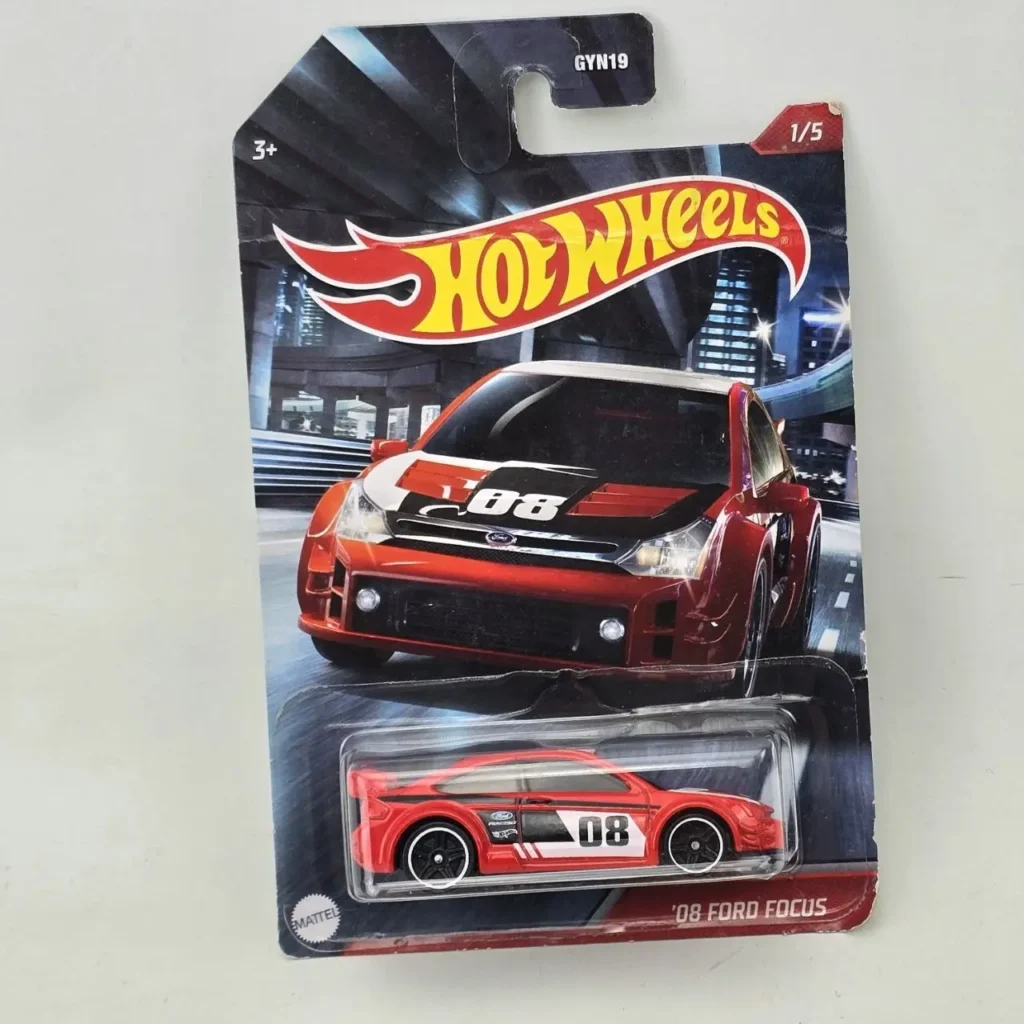 Hot Wheels '08 Ford Focus rojo en paquete. by Remates Narvaja