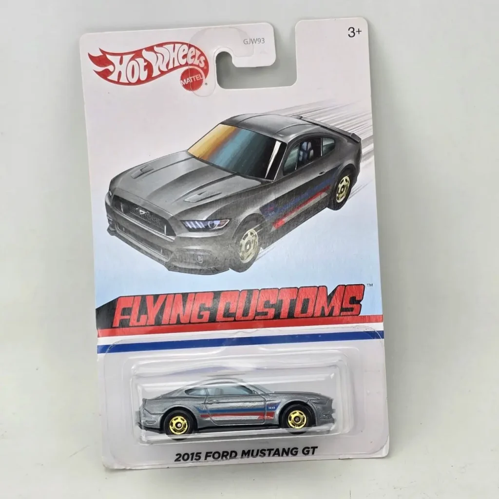 Hot Wheels 2015 Ford Mustang GT Flying Customs gris en empaque original. by Remates Narvaja