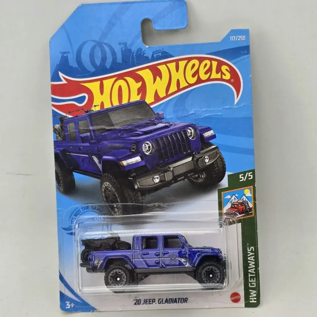 Hot Wheels '20 Jeep Gladiator azul de la serie HW Getaways, nuevo en su empaque. by Remates Narvaja