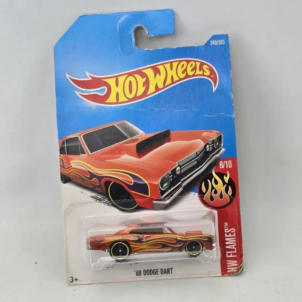Hot Wheels '68 Dodge Dart naranja de la serie HW Flames en su empaque original.** by Remates Narvaja