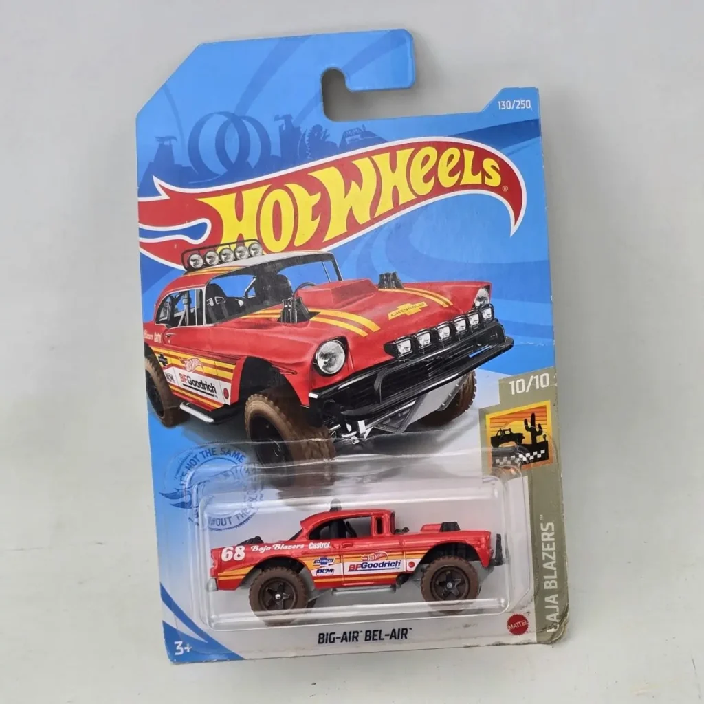 Hot Wheels Big-Air Bel-Air rojo en empaque. by Remates Narvaja
