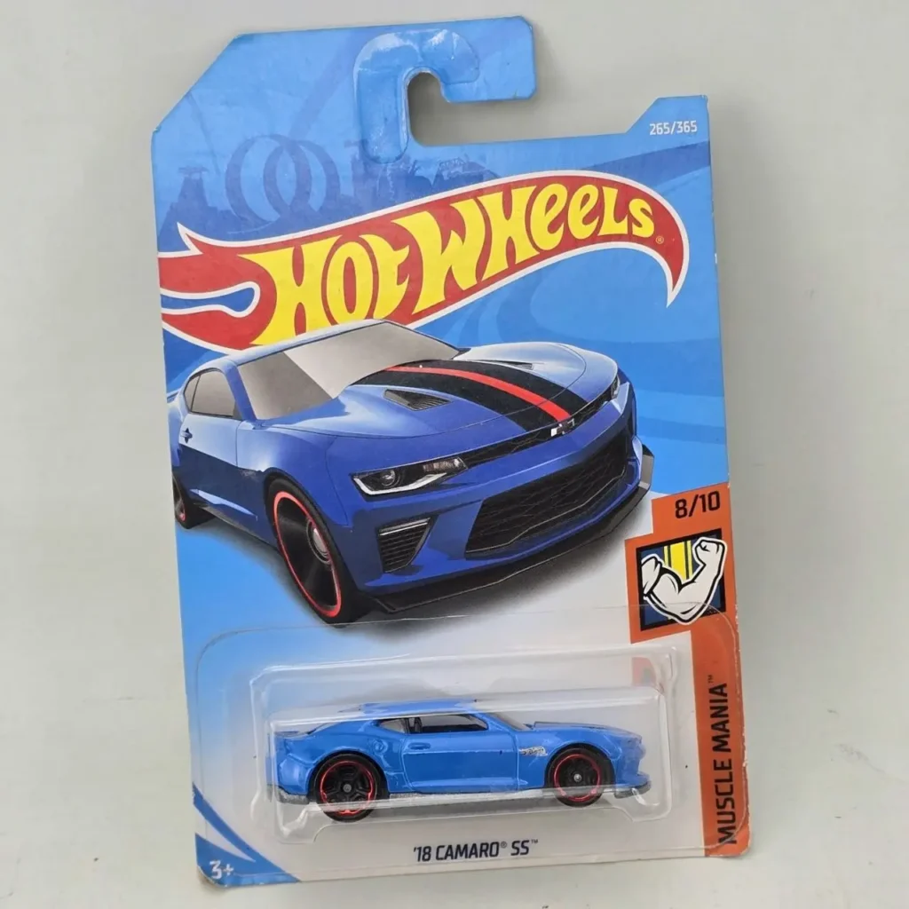 Hot Wheels '18 Camaro SS azul Muscle Mania. by Remates Narvaja