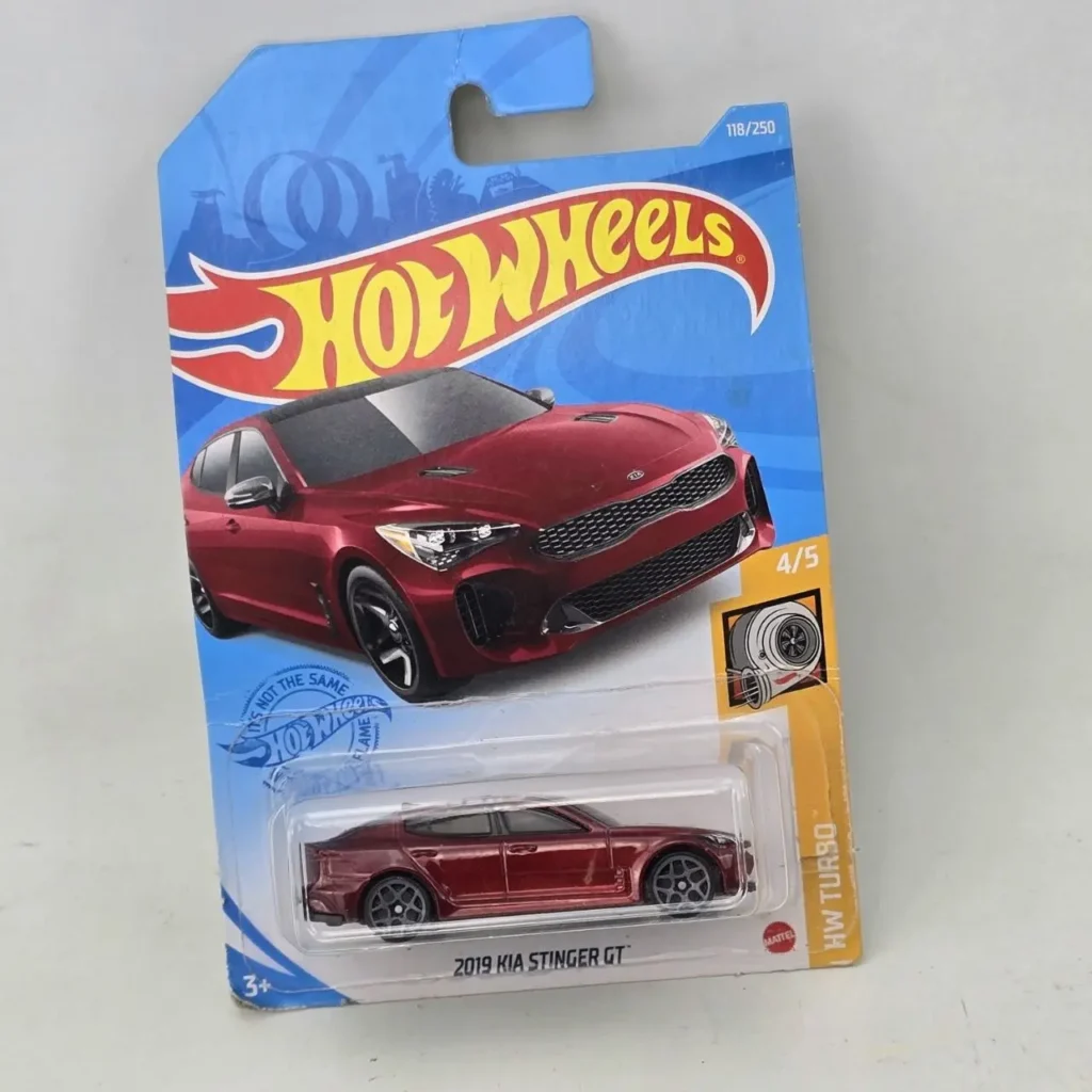 Coche Hot Wheels 2019 Kia Stinger GT rojo en su empaque original. by Remates Narvaja