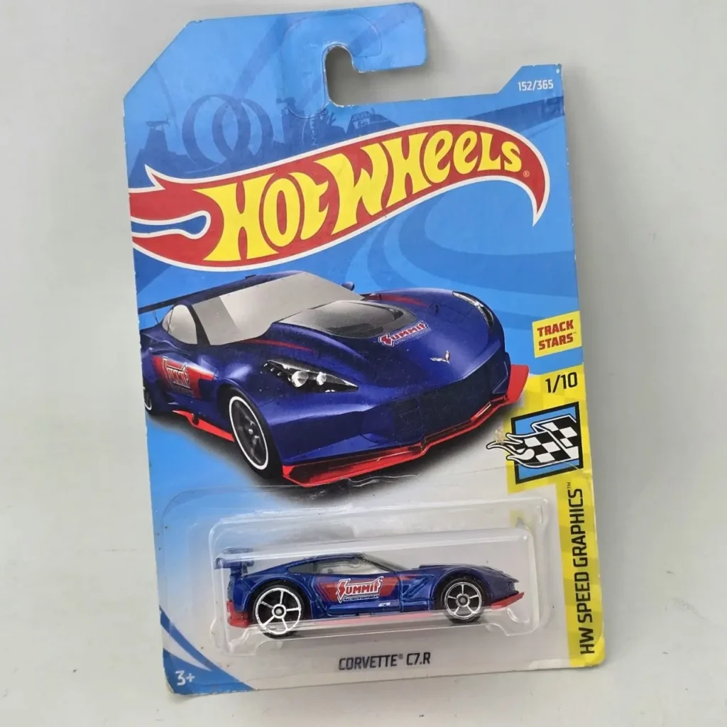 Hot Wheels Corvette C7.R azul Track Stars en blister. by Remates Narvaja