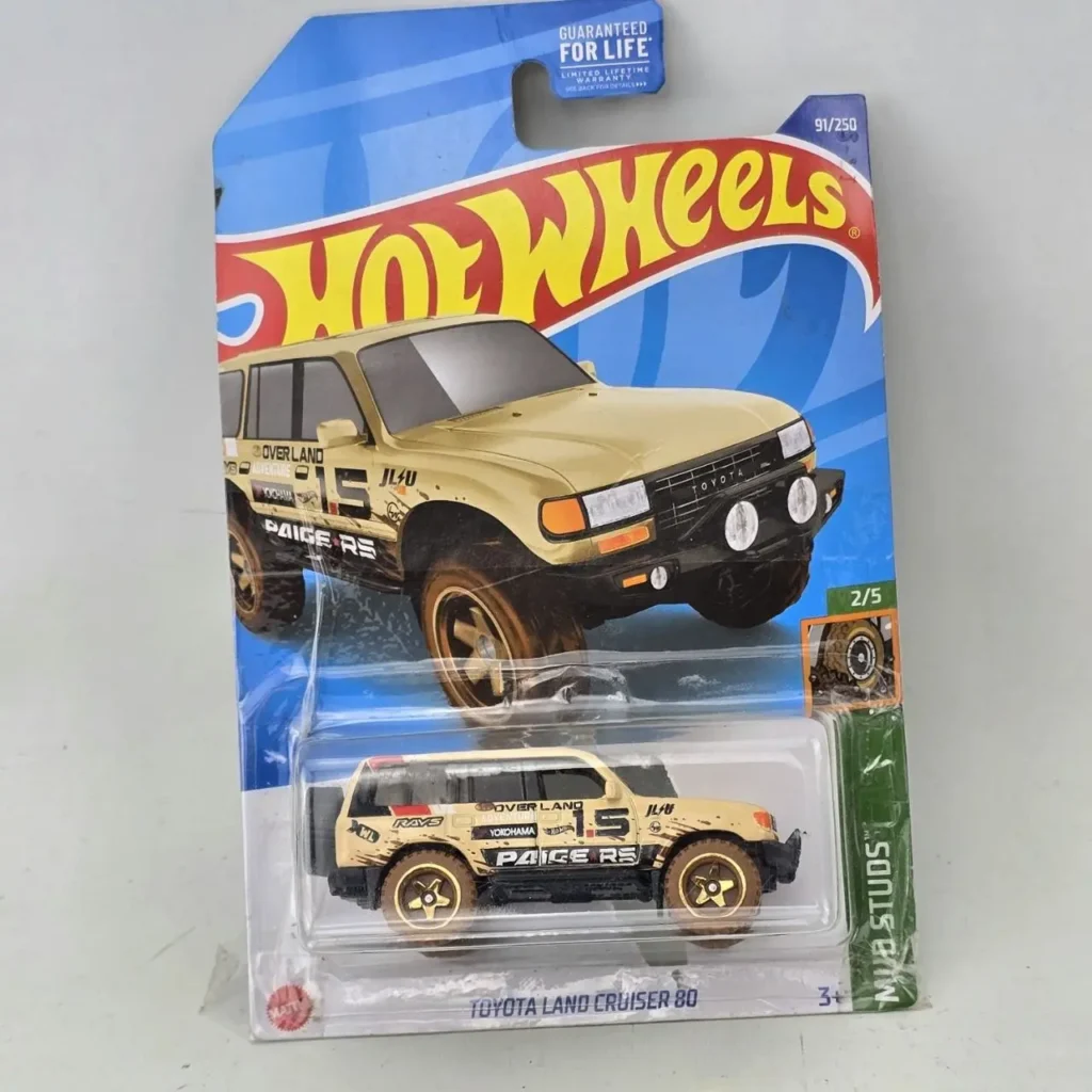 Hot Wheels Toyota Land Cruiser 80 beige todoterreno diecast, nuevo en paquete. by Remates Narvaja
