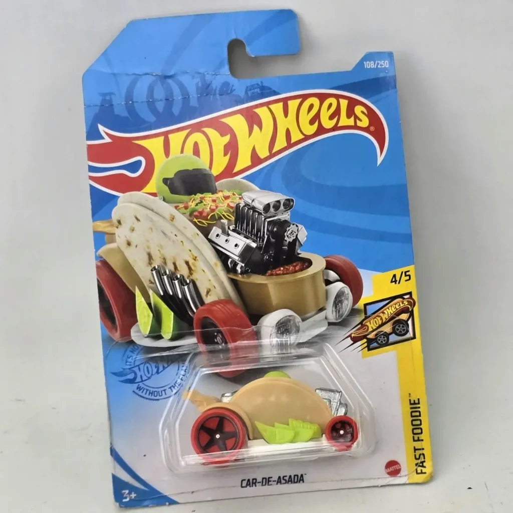 Coche de juguete Hot Wheels Car-de-Asada de la serie Fast Foodie, nuevo en su empaque. by Remates Narvaja