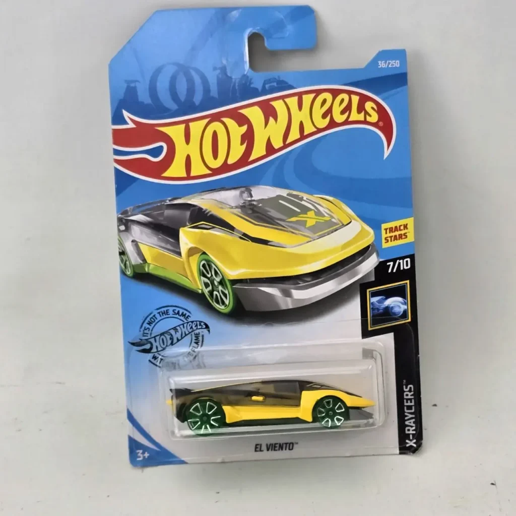 Hot Wheels El Viento X-Raycers amarillo auto a escala 2020 nuevo en empaque. by Remates Narvaja