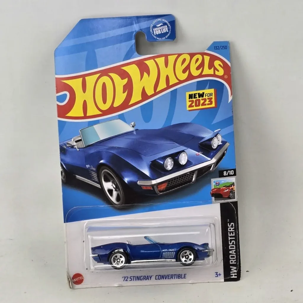 Hot Wheels '72 Stingray Convertible azul, nuevo 2023, HW Roadsters. by Remates Narvaja