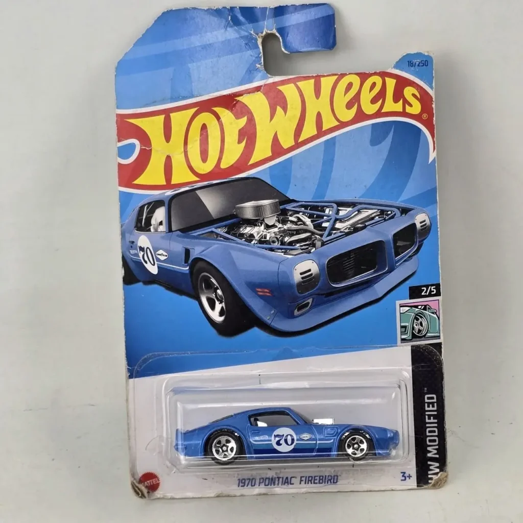 Hot Wheels 1970 Pontiac Firebird azul HW Modified by Remates Narvaja