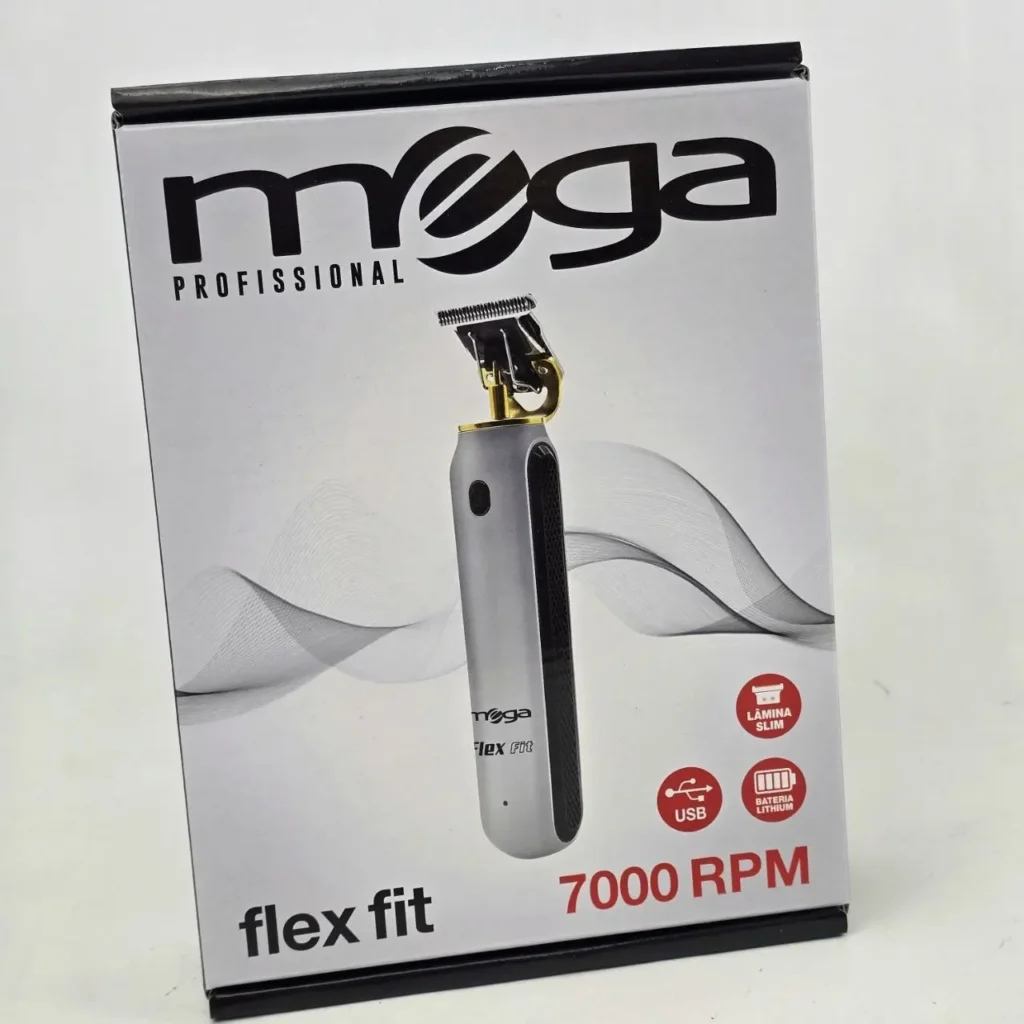 Caja de máquina de cortar cabelo Mega Profissional flex fit 7000 RPM. by Remates Narvaja