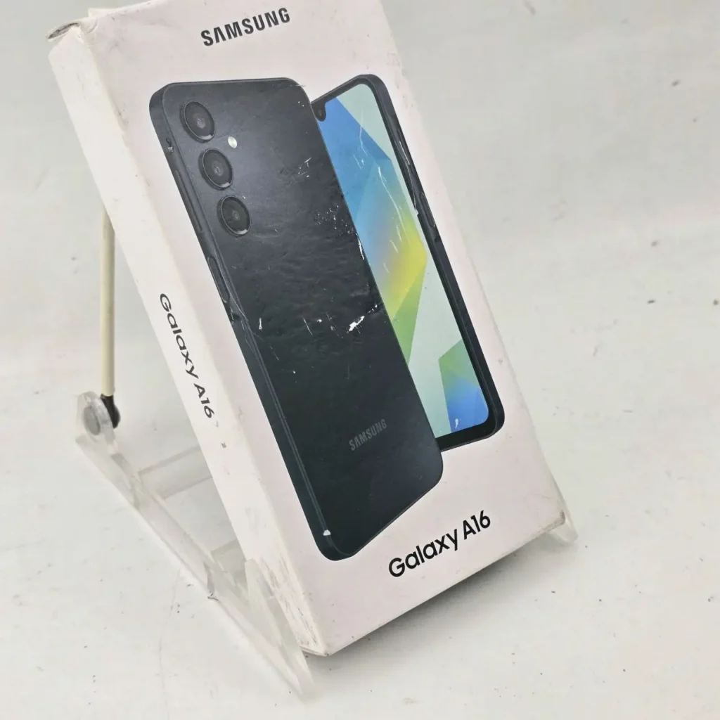 Caja de teléfono Samsung Galaxy A16 negro. by Remates Narvaja