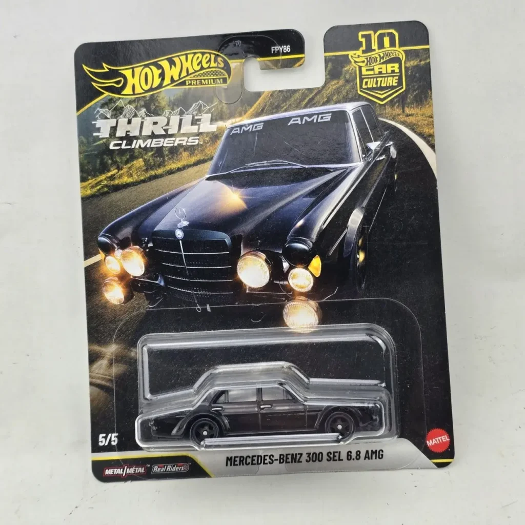 Hot Wheels Premium Car Culture Thrill Climbers Mercedes-Benz 300 SEL 6.8 AMG en empaque. by Remates Narvaja