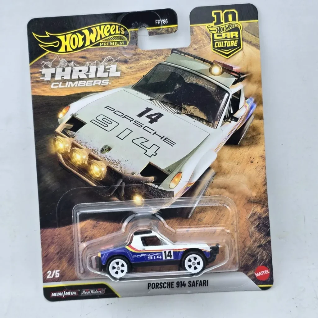 Hot Wheels Premium Thrill Climbers Porsche 914 Safari Car Culture. by Remates Narvaja