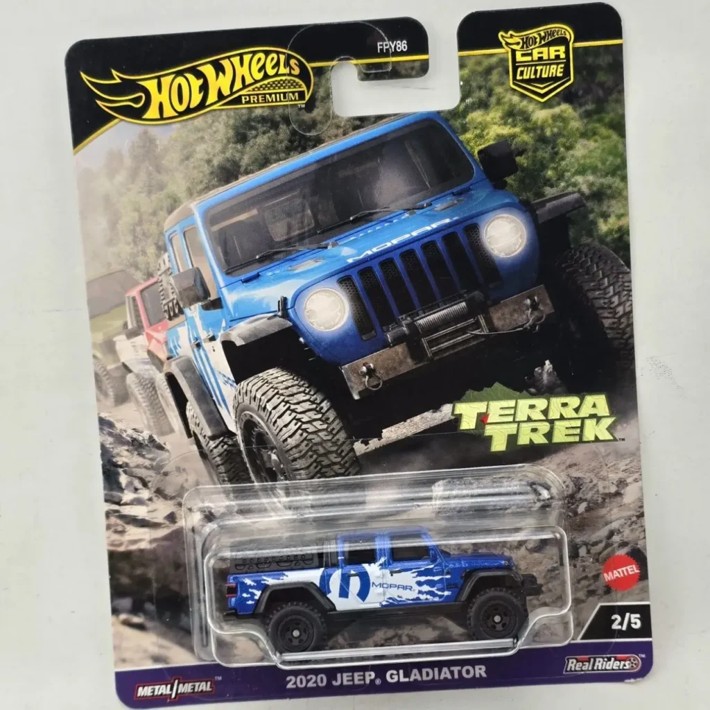 Hot Wheels Premium Car Culture Terra Trek 2020 Jeep Gladiator azul nuevo en paquete. by Remates Narvaja