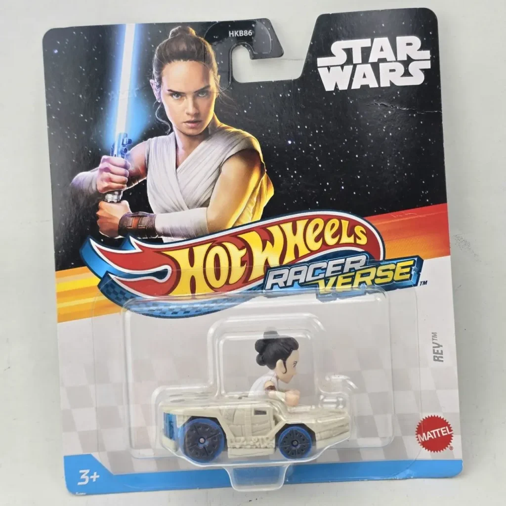 Hot Wheels RacerVerse Star Wars Rey vehículo de juguete en empaque. by Remates Narvaja