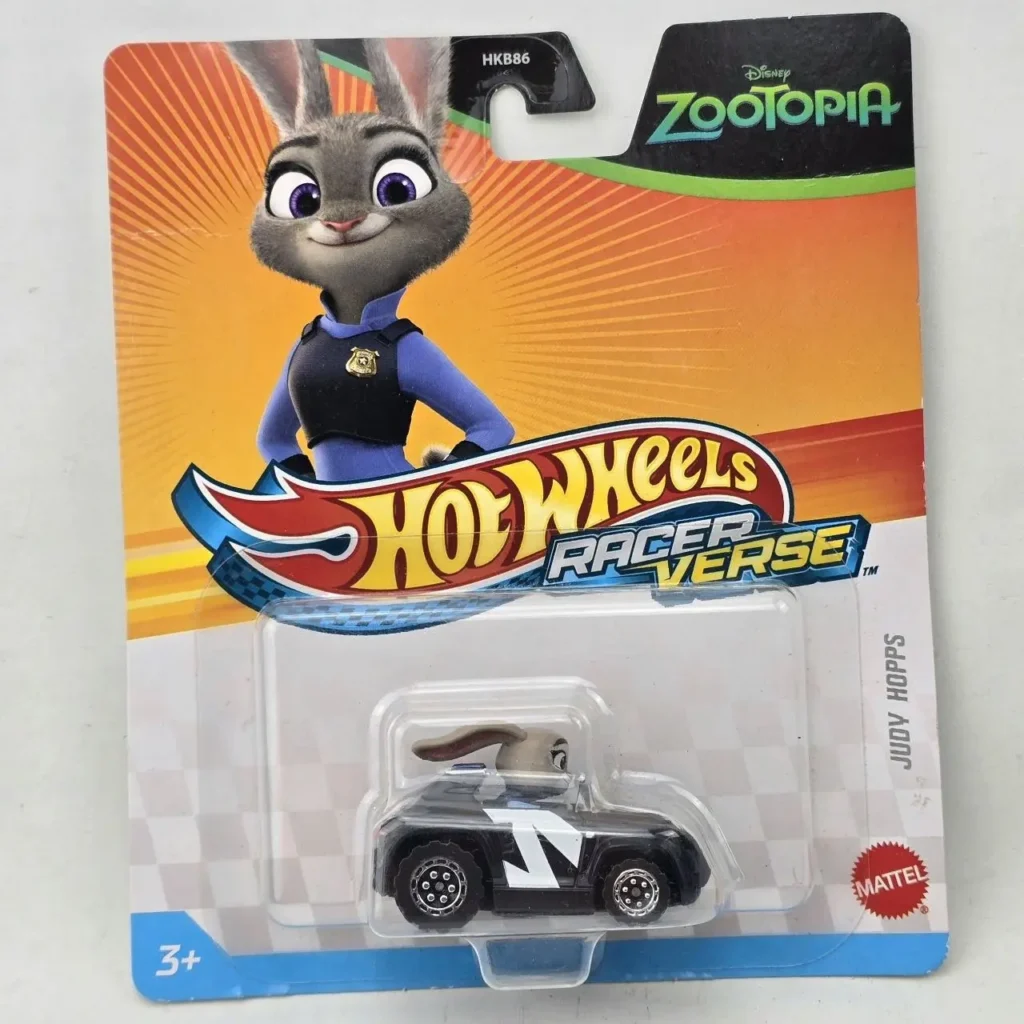 Coche Hot Wheels RacerVerse de Judy Hopps de Disney Zootopia, nuevo en empaque." by Remates Narvaja