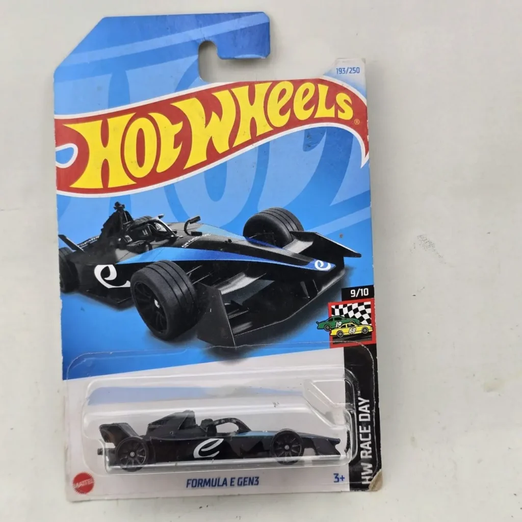 Hot Wheels Formula E Gen3 coche de juguete negro en paquete, serie HW Race Day. by Remates Narvaja