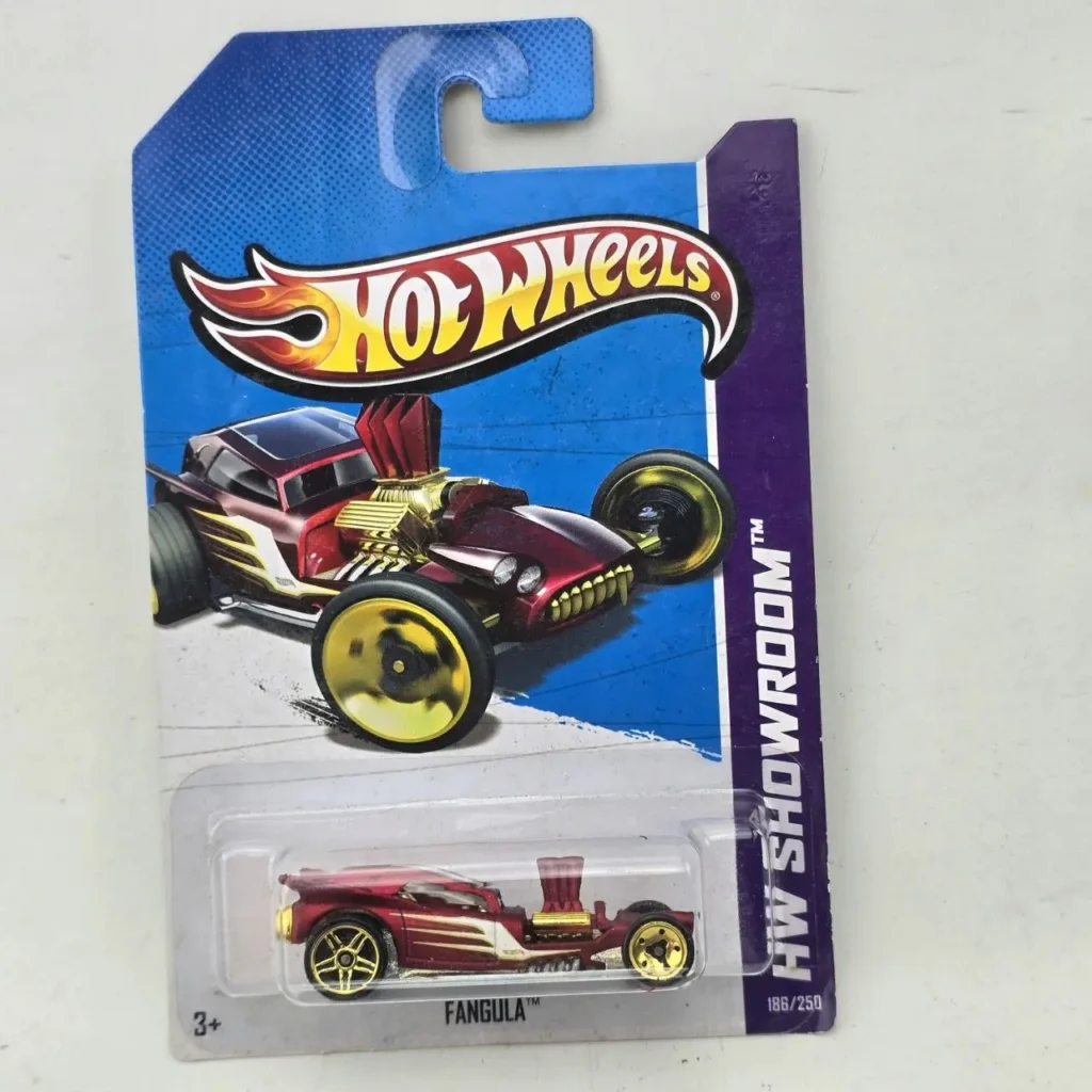 Hot Wheels Fangula coche rojo y dorado nuevo en empaque HW Showroom 186/250. by Remates Narvaja