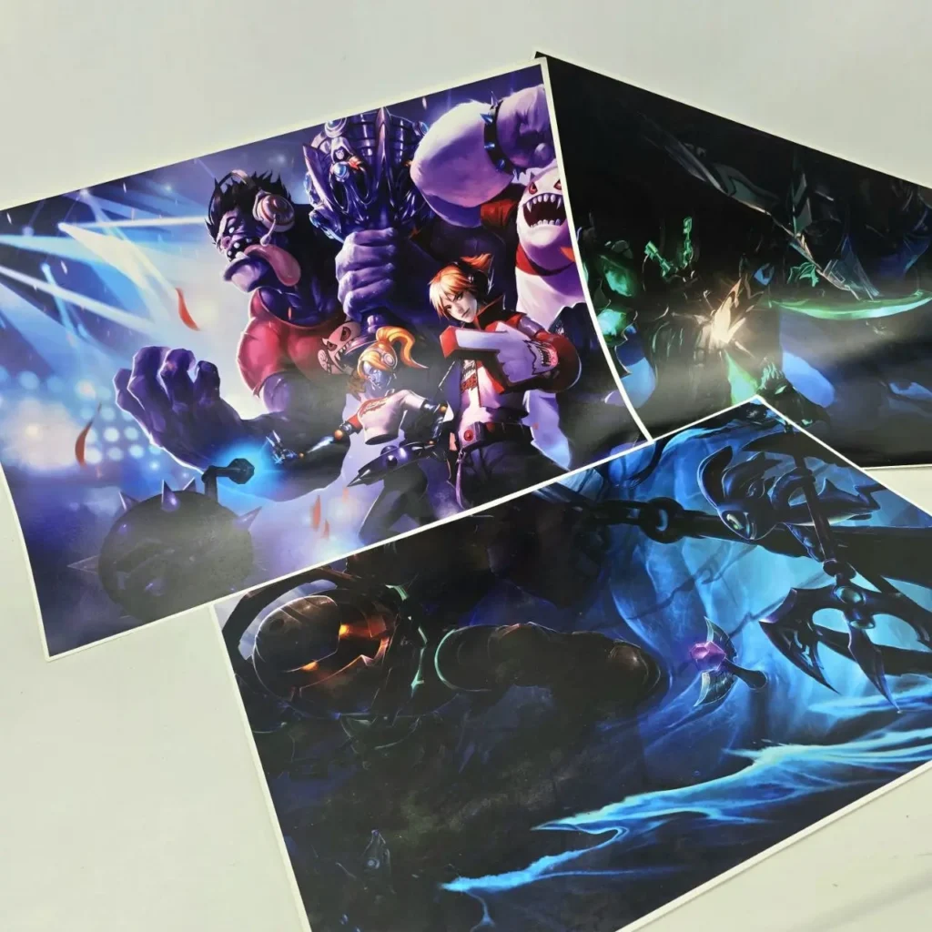Pósteres de arte con personajes de videojuegos de fantasía y ciencia ficción. by Remates Narvaja