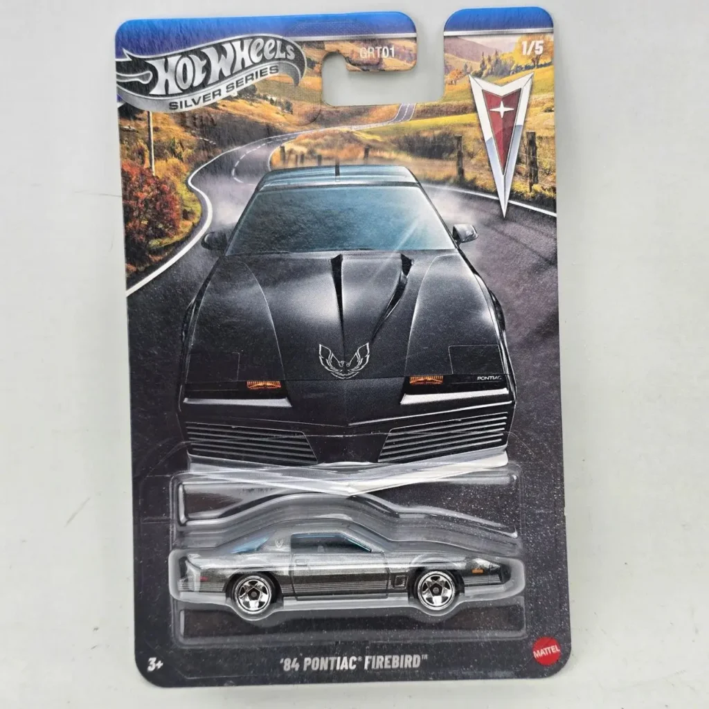 Hot Wheels Silver Series '84 Pontiac Firebird plateado, nuevo en empaque. by Remates Narvaja