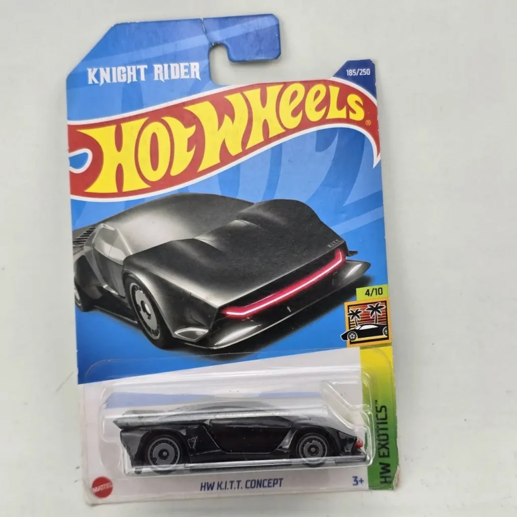 Hot Wheels K.I.T.T. Concept de Knight Rider, coche diecast negro en empaque. by Remates Narvaja