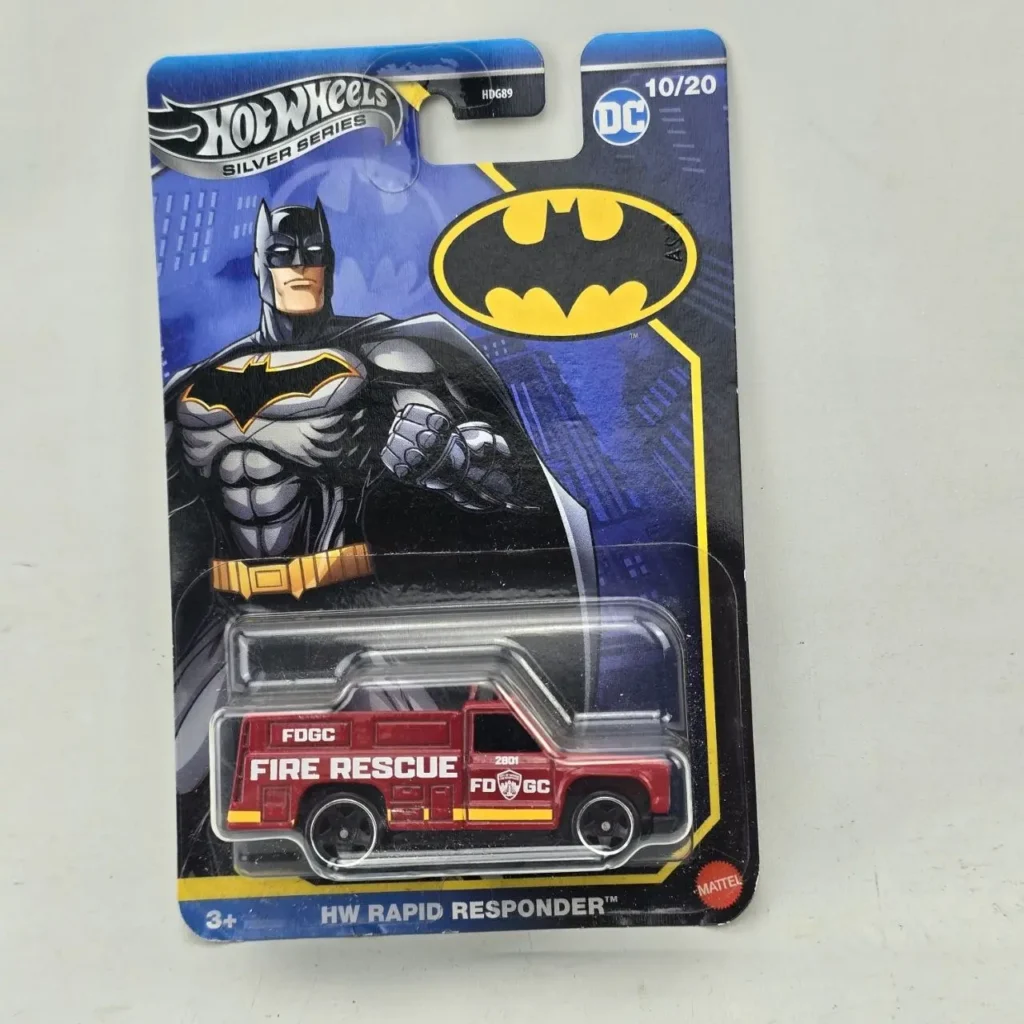 Hot Wheels Silver Series DC Comics Batman Rapid Responder Fire Rescue. by Remates Narvaja