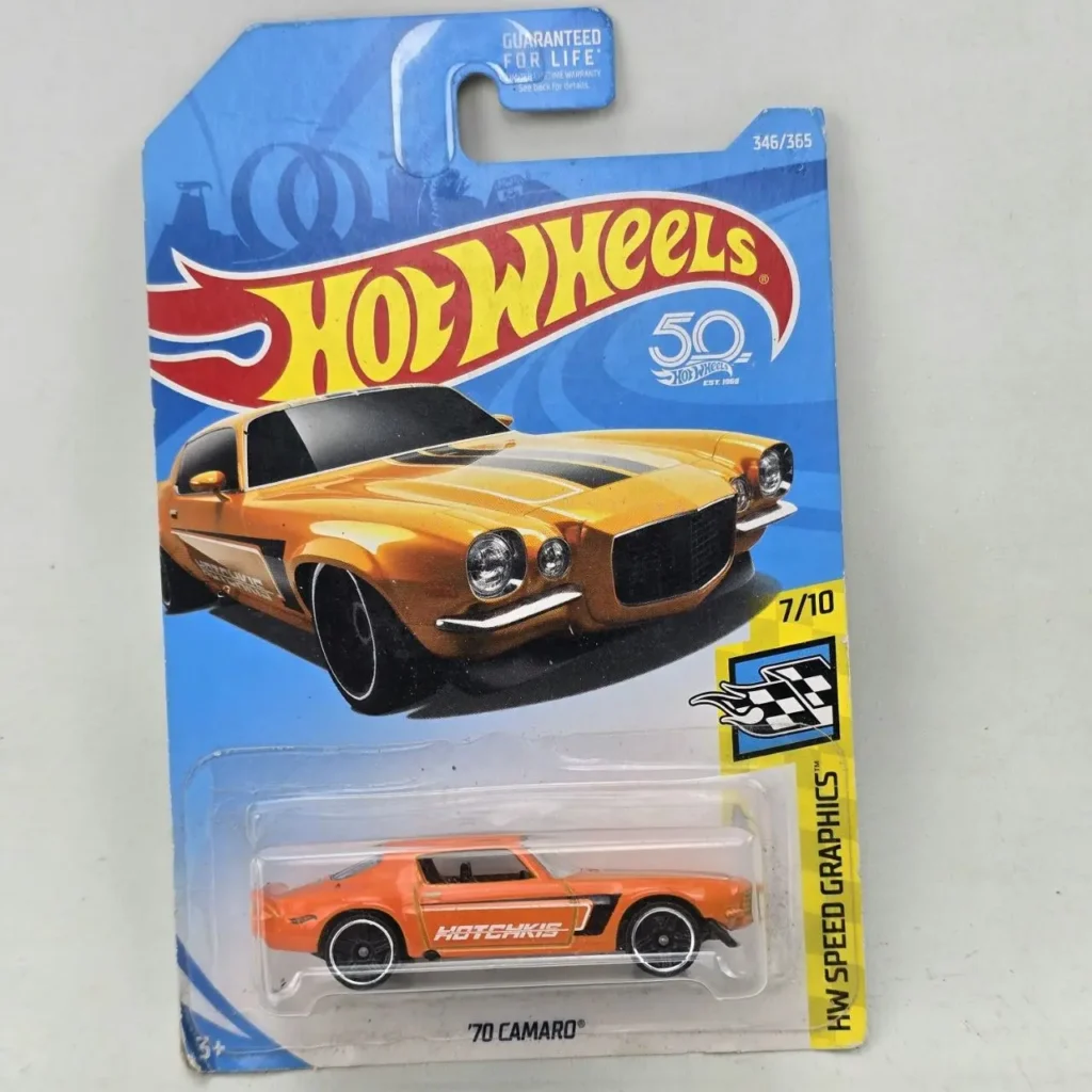 Hot Wheels '70 Camaro naranja HW Speed Graphics 7/10 by Remates Narvaja