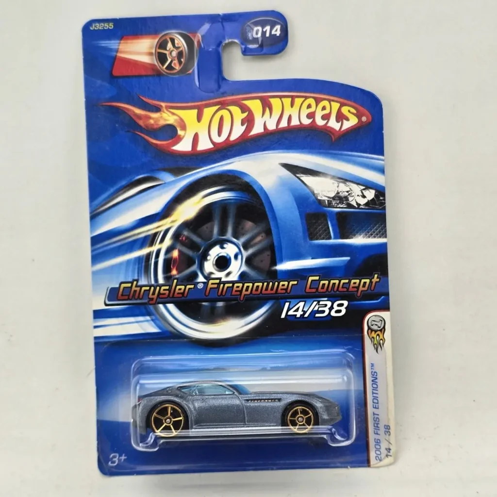 Hot Wheels Chrysler Firepower Concept 2006 First Editions gris en paquete sellado. by Remates Narvaja